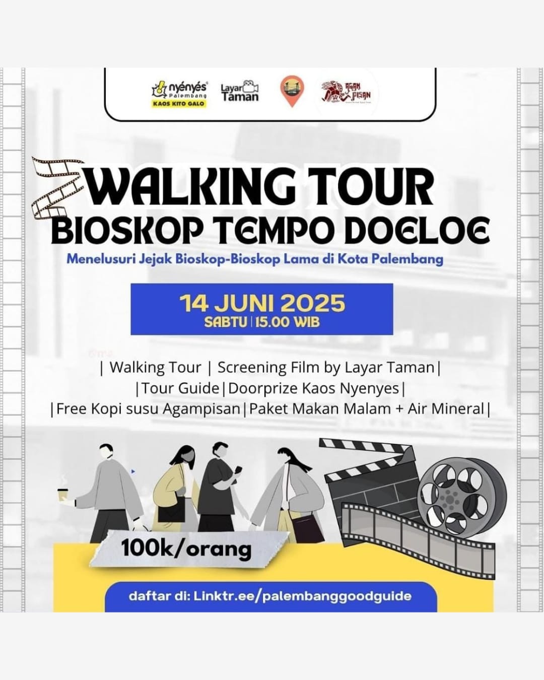 Walking Tour Bioskop Tempo Doeloe